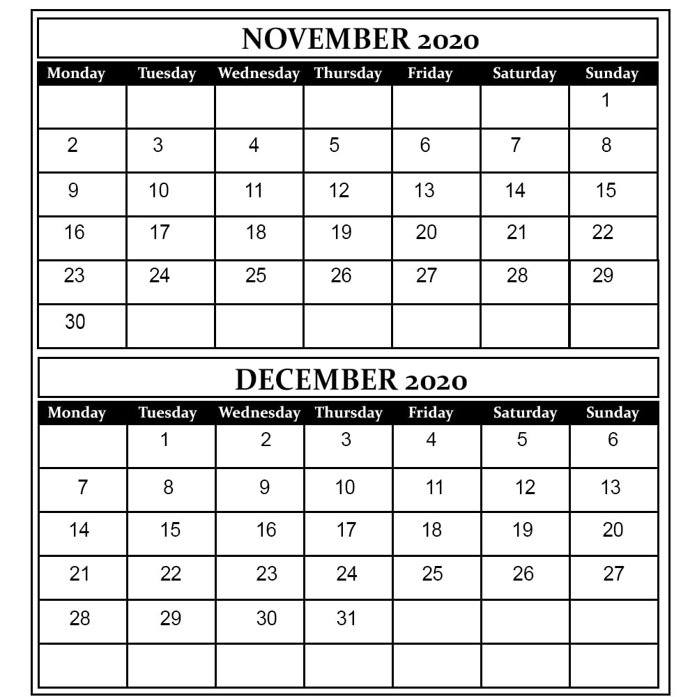 Free Printable 2024 November And December Calendar Printable Calendar Free Printable 2024 November And December Calendar Printable Calendar