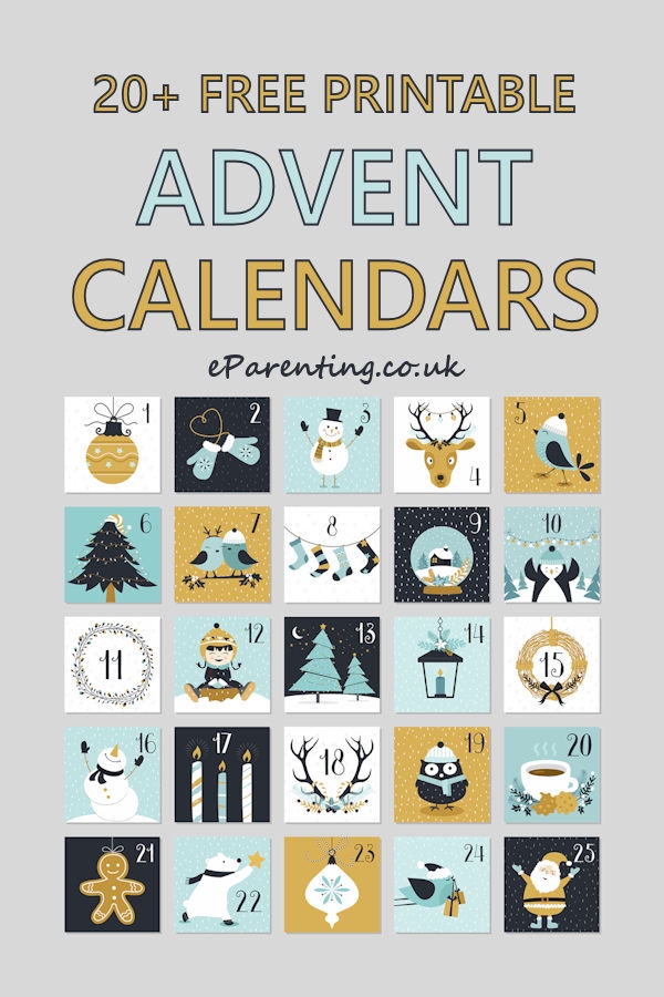 Free Printable Advent Calendars For Kids 2024 Free Printable Advent Calendars For Kids 2024