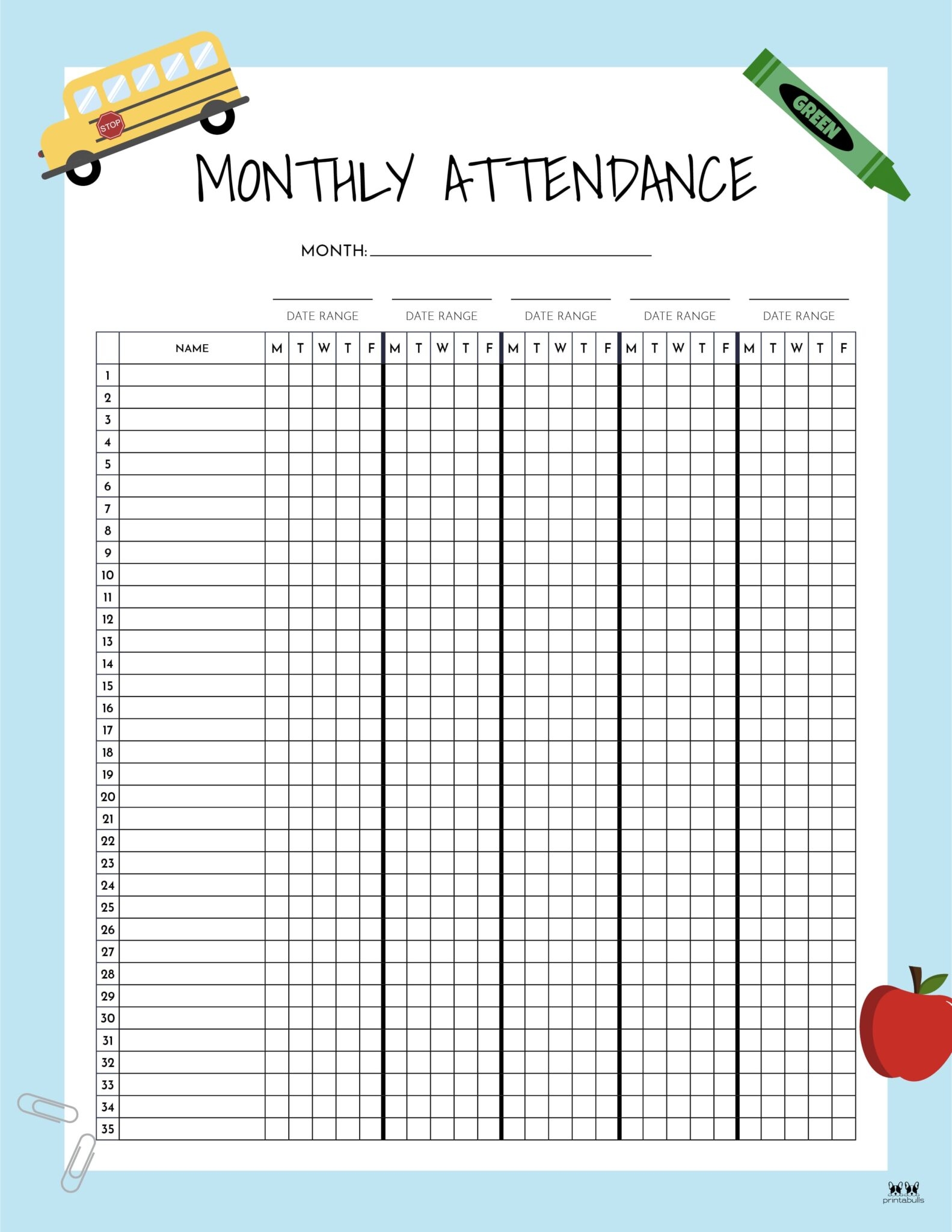Free Printable Attendance Sheet Pdf Printable Templates Protal Free Printable Attendance Sheet Pdf Printable Templates Protal