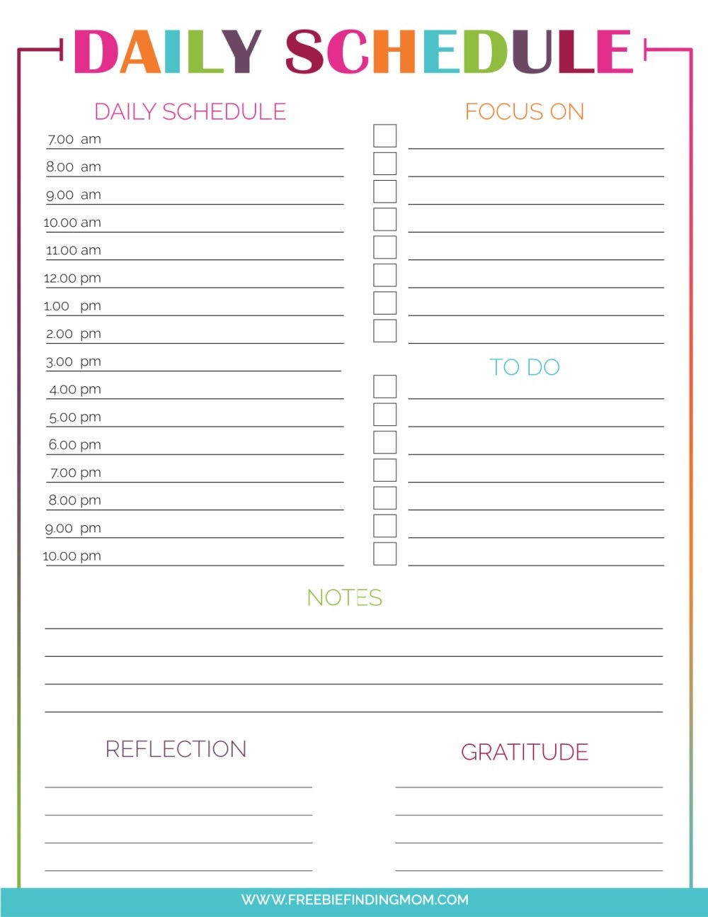 Free Printable Hour By Hour Calendar Lanae Maible Free Printable Hour By Hour Calendar Lanae Maible