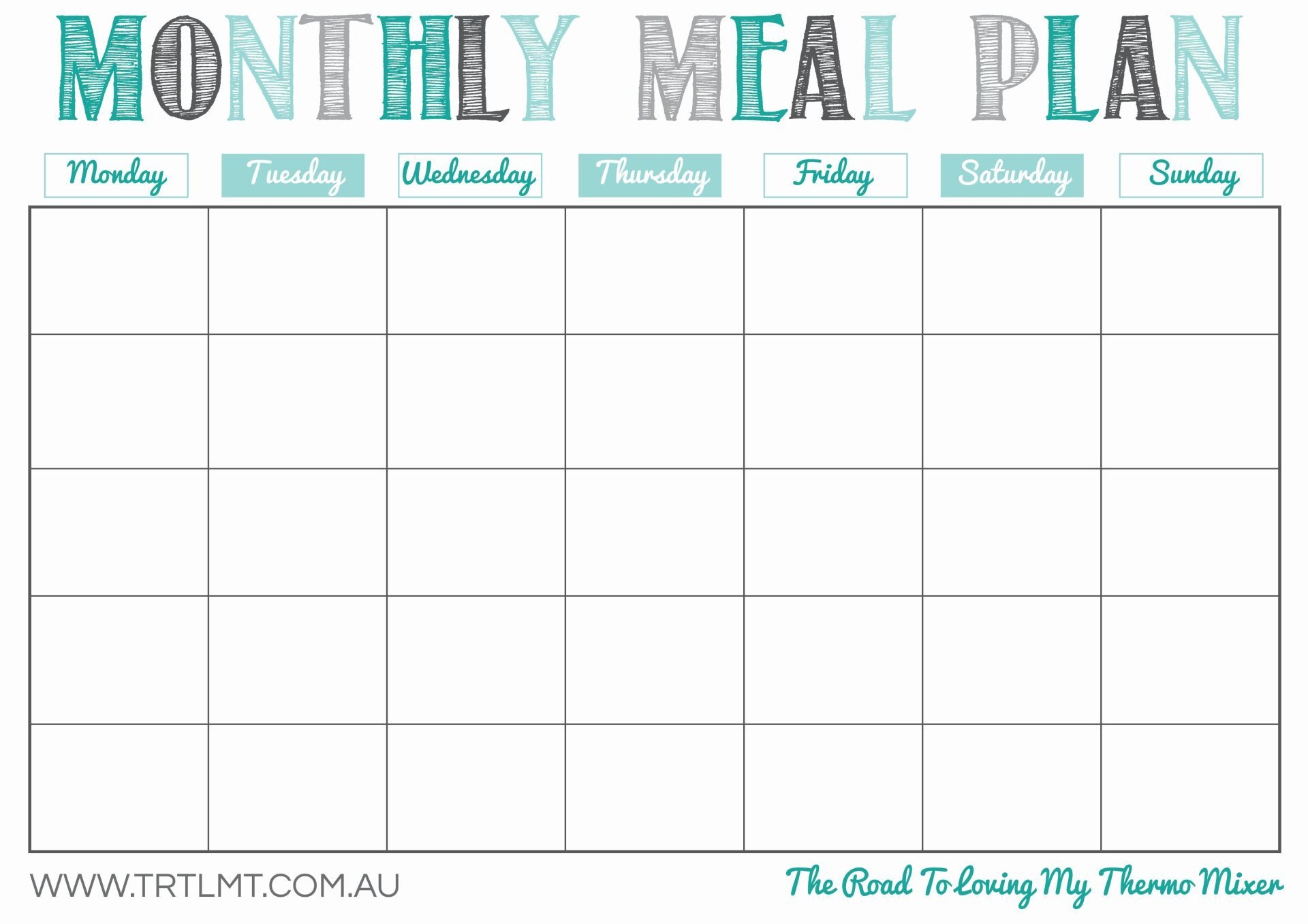 Free Printable Meal Planner Calendar 2024 Free Printable Meal Planner Calendar 2024