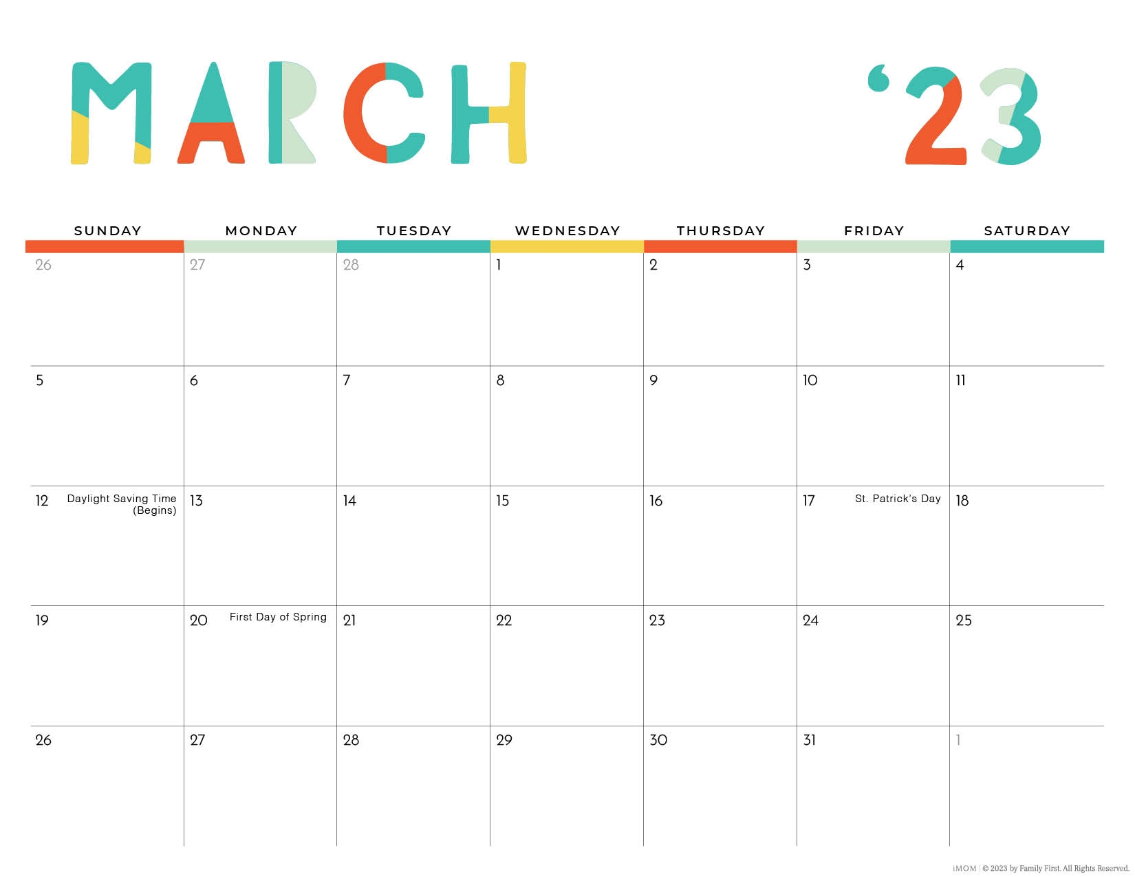 Imom Printable Calendar Imom Printable Calendar