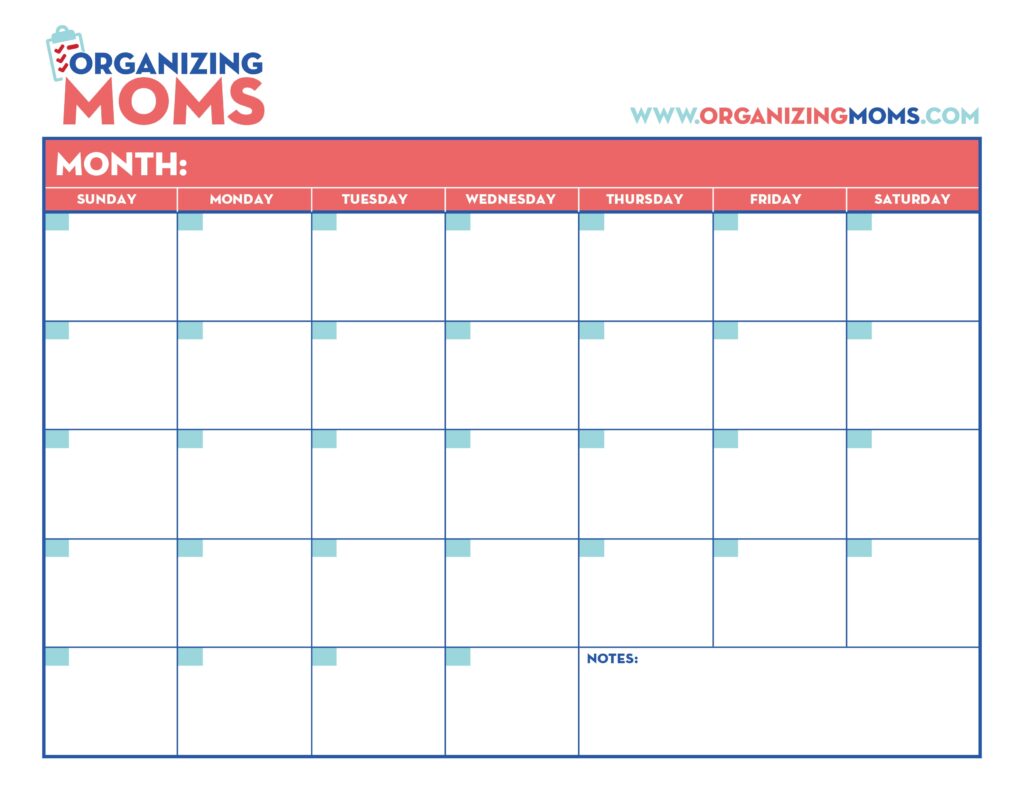 Imoms Printable Calendar: The Ultimate Tool for Organization and