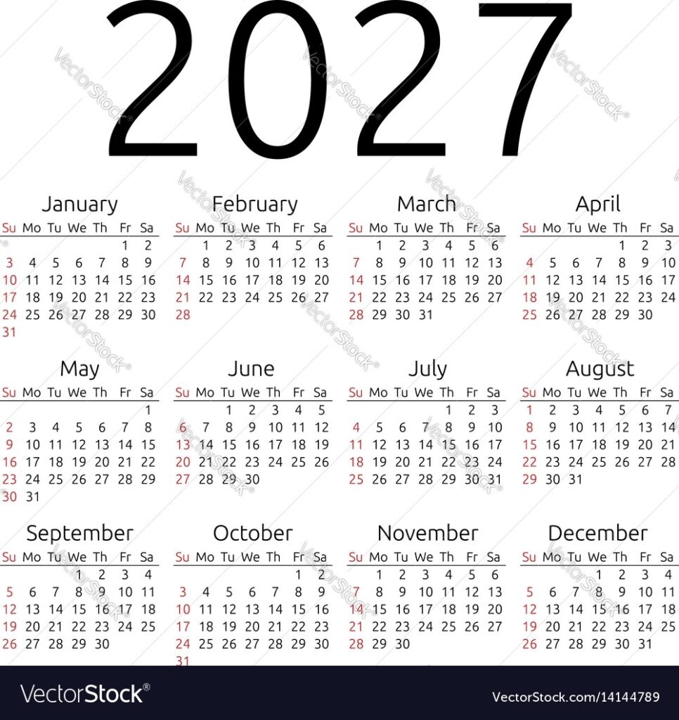 Julian Calendar 2027 Printable Free Printable Calendar Julian Calendar 2027 Printable Free Printable Calendar