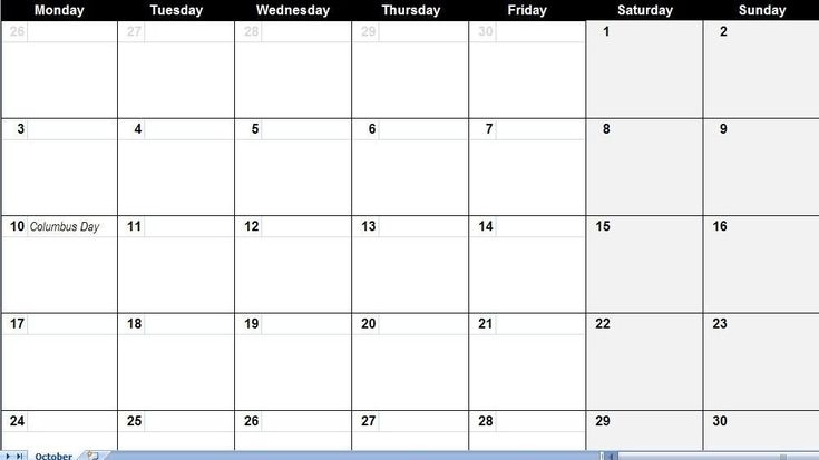 Large Square Printable Calendar Large Square Printable Calendar