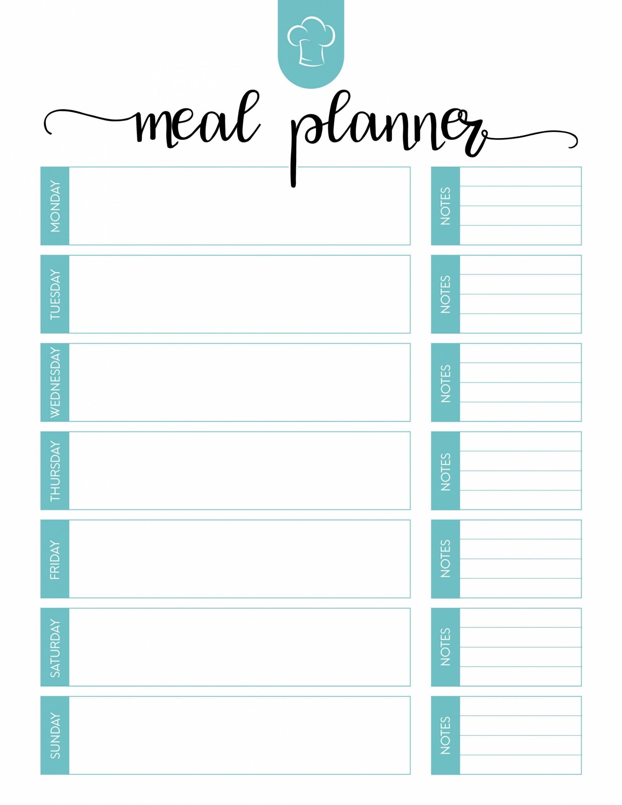 Meal Planning Calendar Printable Meal Planning Template Weekly Meal Meal Planning Calendar Printable Meal Planning Template Weekly Meal