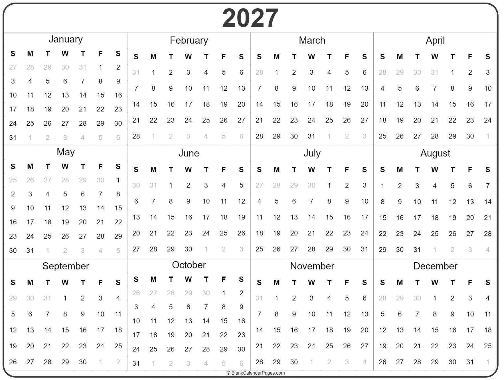 Navigating Time A Comprehensive Guide To The 2027 Calendar Printable Navigating Time A Comprehensive Guide To The 2027 Calendar Printable