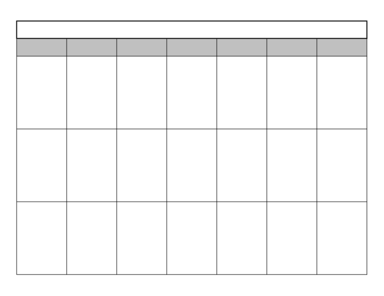 Printable Calendar 3 Weeks Month Calendar Printable Riset