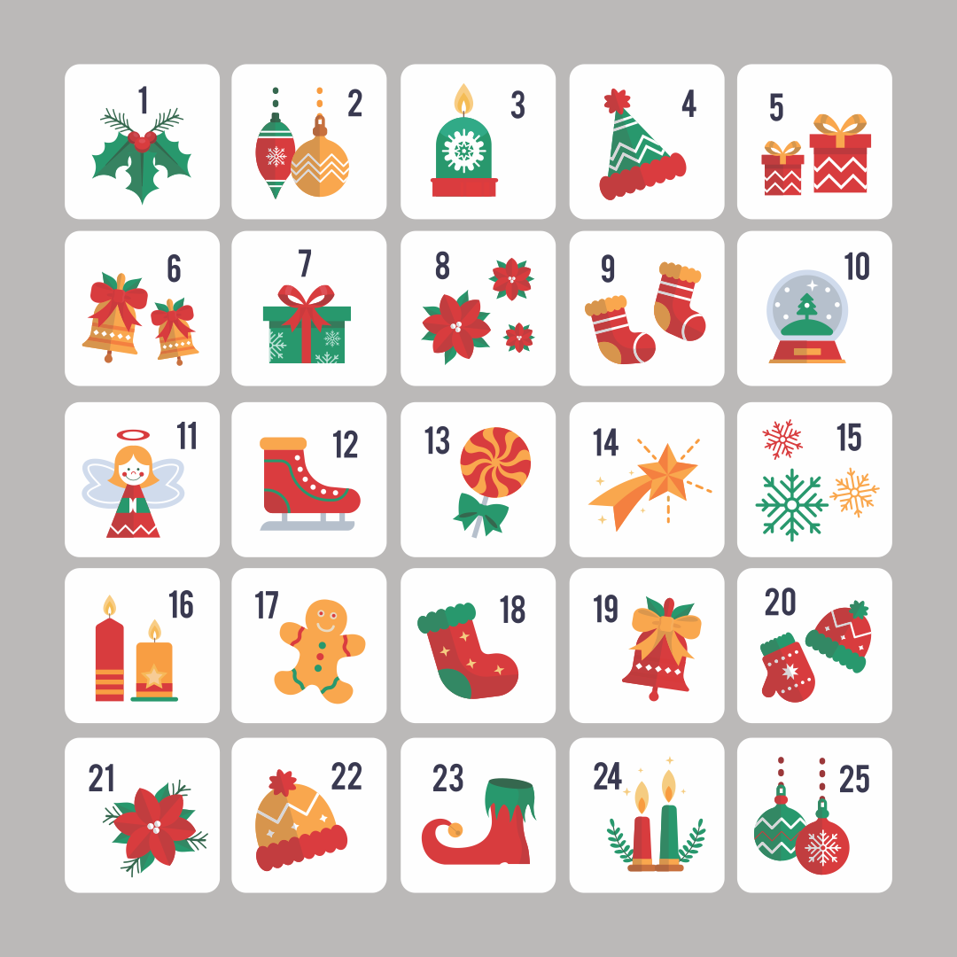 Printable Christmas Calendar Printable Christmas Calendar