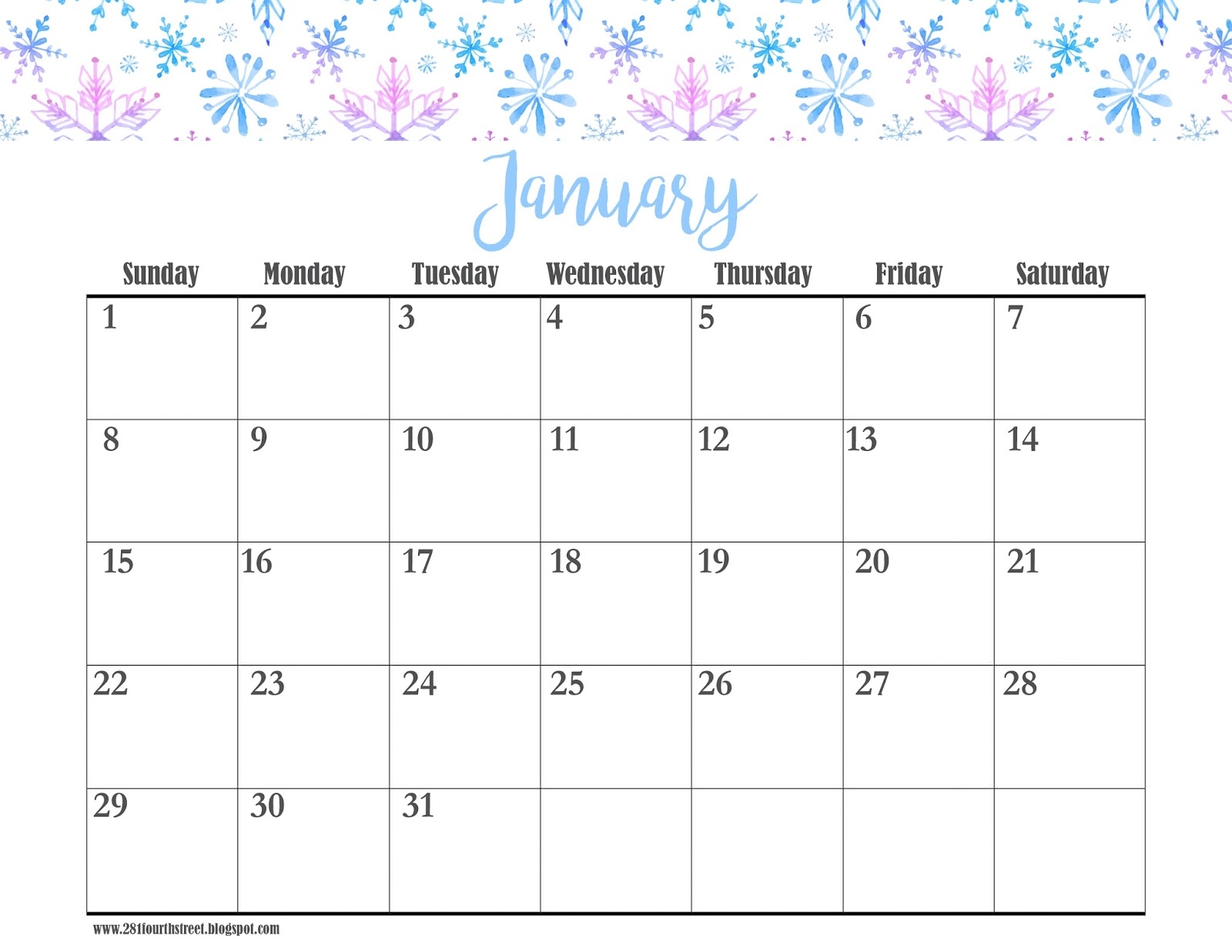Printable Jan Calendar Printable Calendars AT A GLANCE Printable Jan Calendar Printable Calendars AT A GLANCE