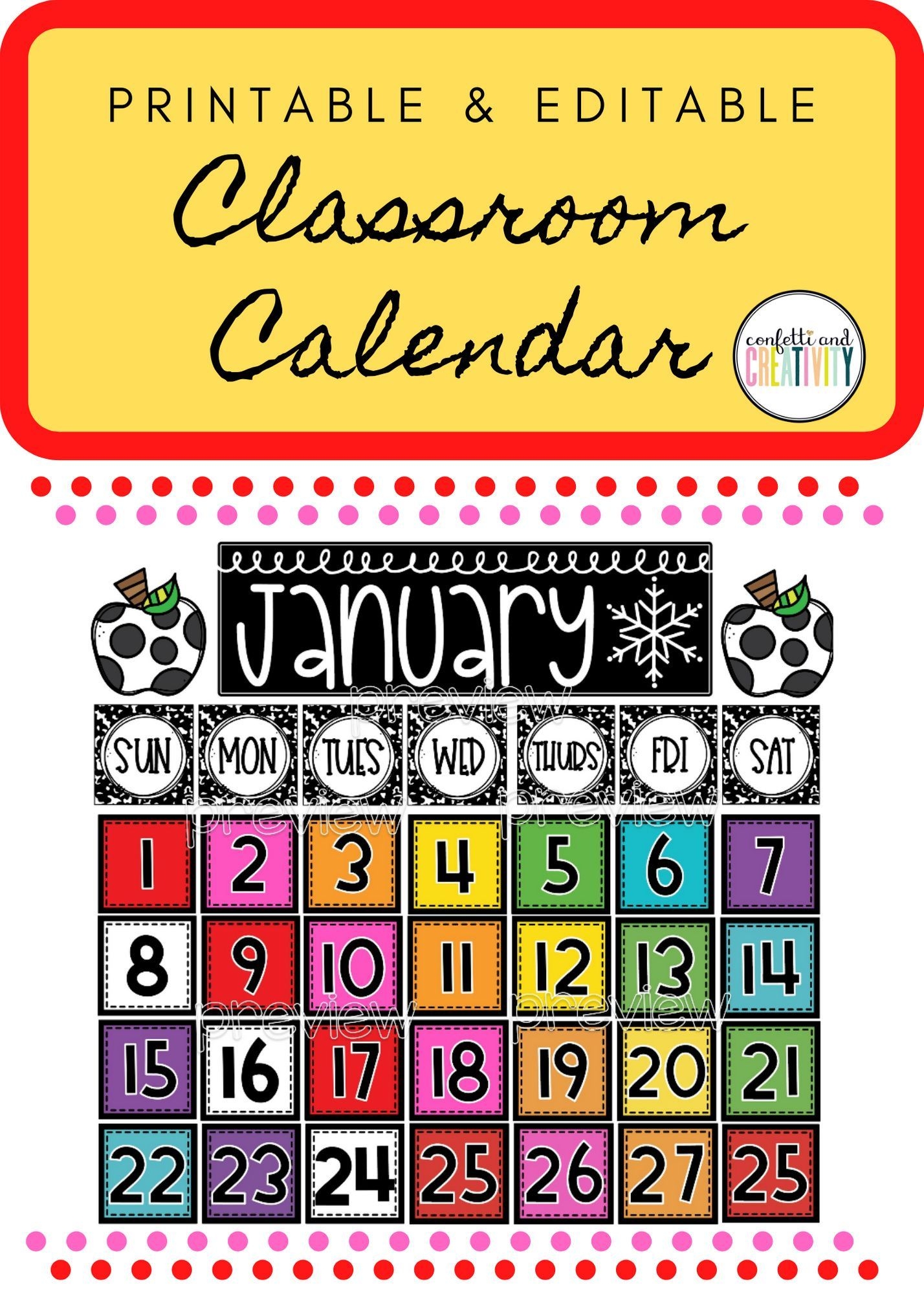 SHOP Confetti And Creativity Preschool Classroom Themes Classroom